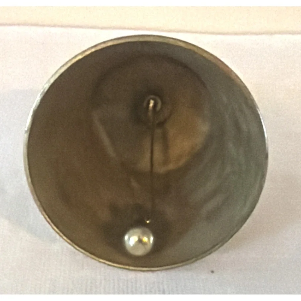 Vintage Brass Monastery Bell w/Latin Words VOCEM MEAM-A OVIME TANGIT - 4